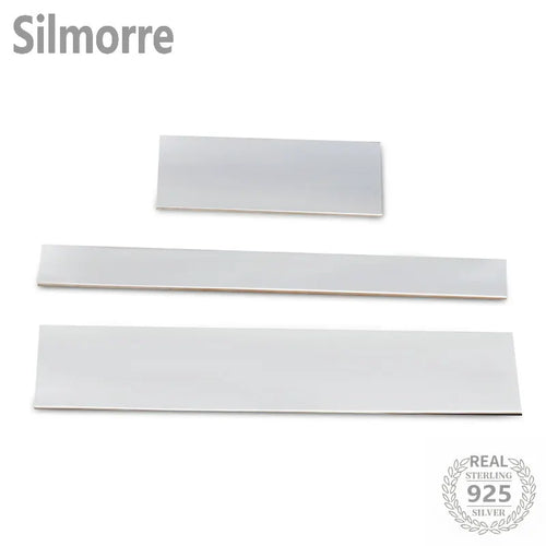 10CM S925/S9999 Solid Pure Silver Bar Material for DIY  Fine Jewelry Making Jewelry Accessories